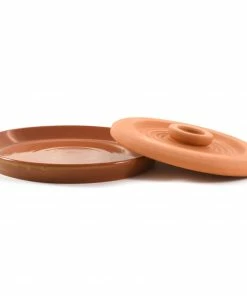 Ceramiche Toscane Cookware Brick Chicken Cooker 30cm