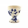 Puglia Handmade Tableware Puglia Blue Splatter Egg Cup