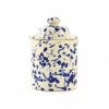 Puglia Handmade Puglia Blue Splatter Storage Jar 15cm