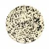 Puglia Handmade Puglia Black Splatter Dinner Plate 27cm