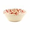 Puglia Handmade Puglia Red Splatter Bowl 12cm Tableware