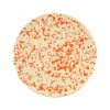 Puglia Handmade Tableware Puglia Orange Splatter Dinner Plate 27cm