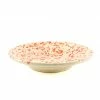 Puglia Handmade Tableware Puglia Orange Splatter Pasta Bowl 29cm