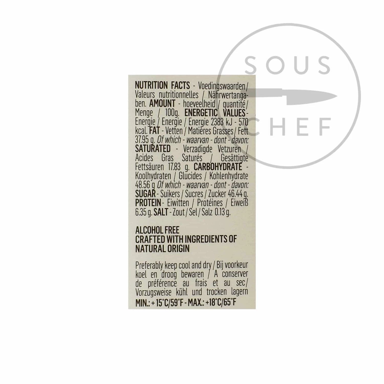 Ingredients Neuhaus Belgian Chocolate Bonbon On The Go - 10 Pieces 6 Ingredients Neuhaus Belgian Chocolate Bonbon On The Go - 10 Pieces