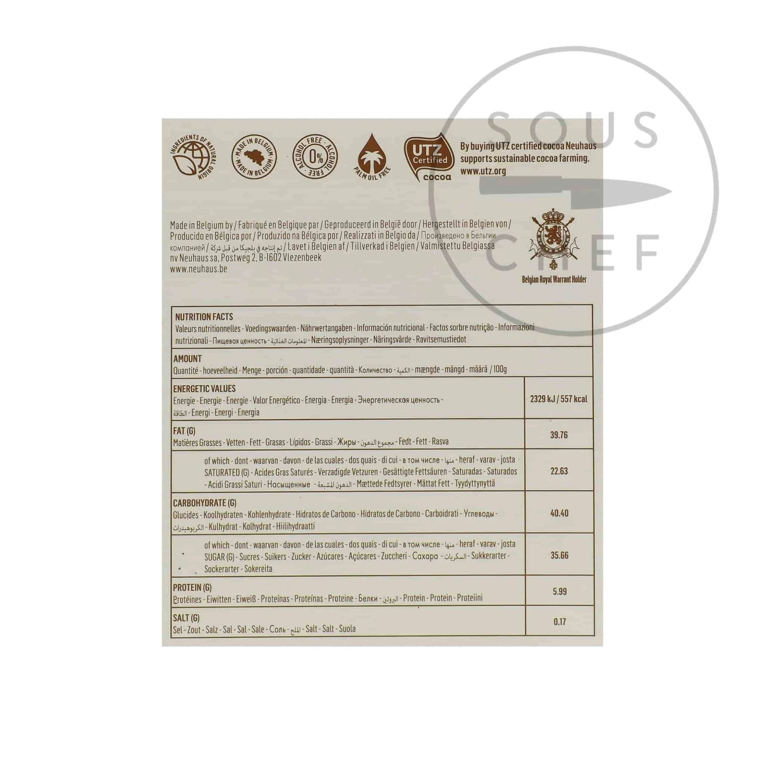 Neuhaus "Les Trésors De Neuhaus" Pralines - 30 Pieces 9 Neuhaus "Les Trésors De Neuhaus" Pralines - 30 Pieces