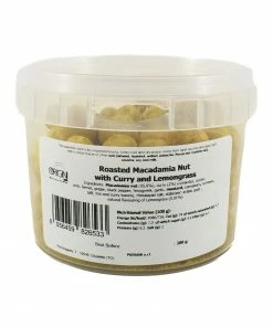 Pariani Roasted Macadamia Nut With Lemongass And Curry 300g Ingredients