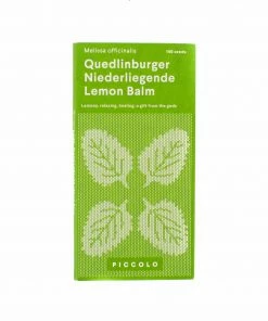 Piccolo Lemon Balm Seeds Ingredients