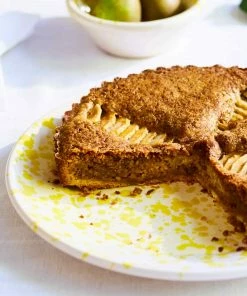 Puglia Handmade Puglia Yellow Splatter Side Plate 19cm