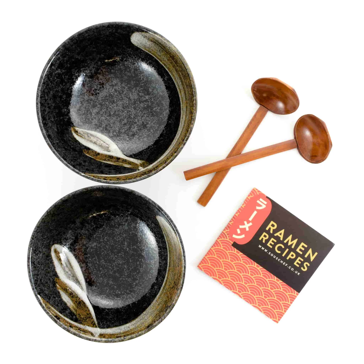 Sous Chef Kit Karasuba-Iro Ramen Bowl Set Cookbook Sets 6 Sous Chef Kit Karasuba-Iro Ramen Bowl Set Cookbook Sets