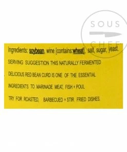 Dali Ingredients Preserved Red Beancurd 397g