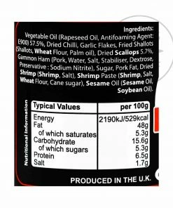 Way-On Ingredients XO Sauce With Scallop 110g