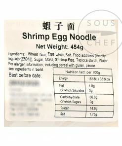 Sau Tao Shrimp Egg Noodles 454g Pasta, Rice & Noodles 6 Sau Tao Shrimp Egg Noodles 454g Pasta, Rice & Noodles
