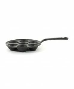 Skeppshult Traditional Cast Iron Dumpling Pan