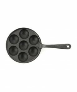 Skeppshult Traditional Cast Iron Dumpling Pan