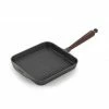 Skeppshult Traditional Cast Iron Square Grill Pan 25cm Cookware
