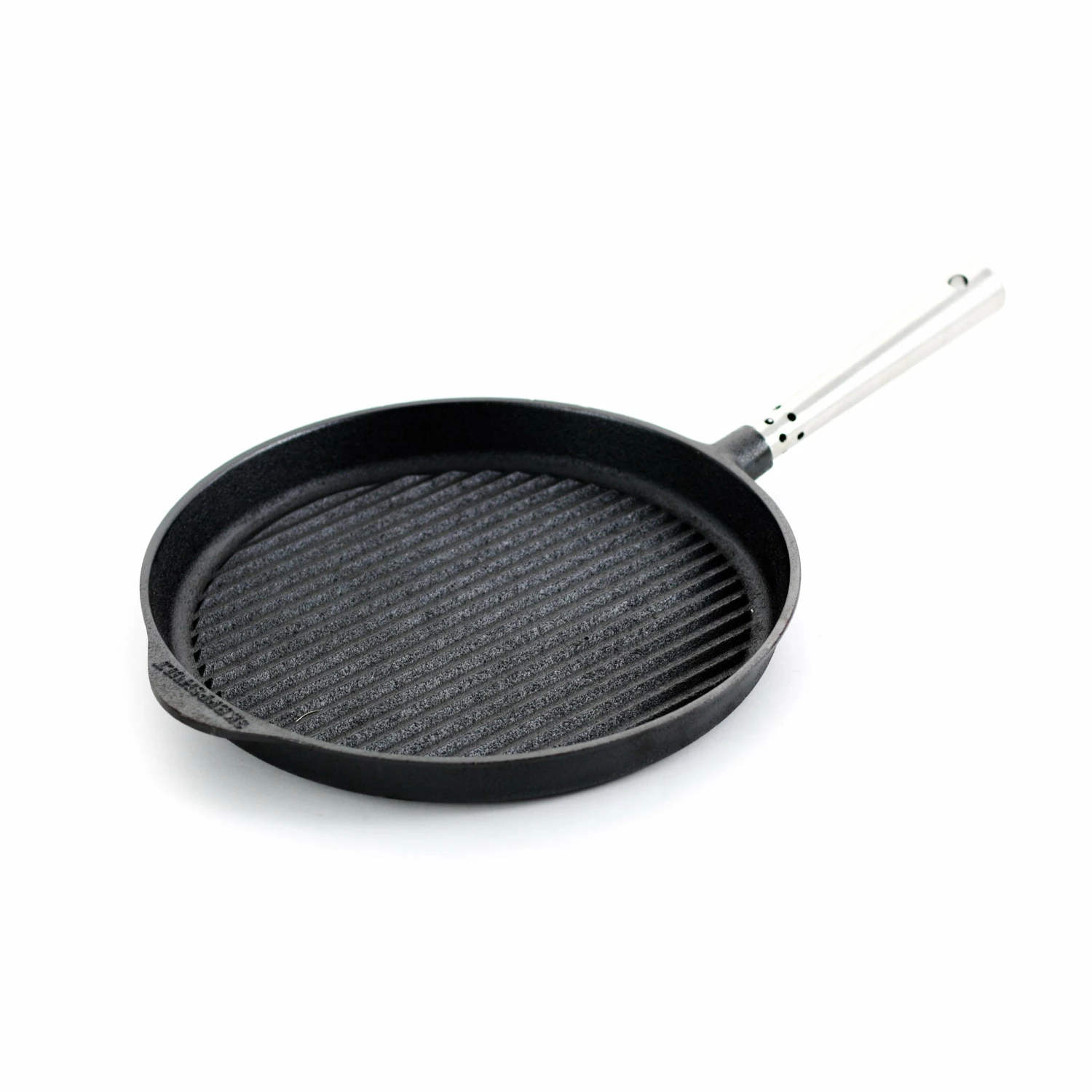Skeppshult Professional Cast Iron & Stainless Steel Griddle Pan 28cm Cookware 3 Skeppshult Professional Cast Iron & Stainless Steel Griddle Pan 28cm Cookware