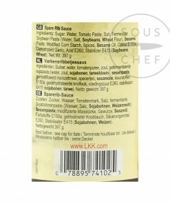 Lee Kum Kee Spare Rib Sauce 397g Ingredients