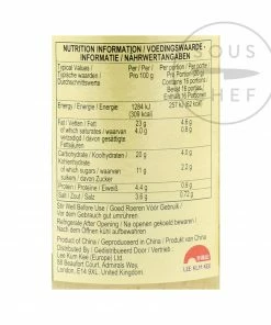 Ingredients Lee Kum Kee Minced Garlic 326g