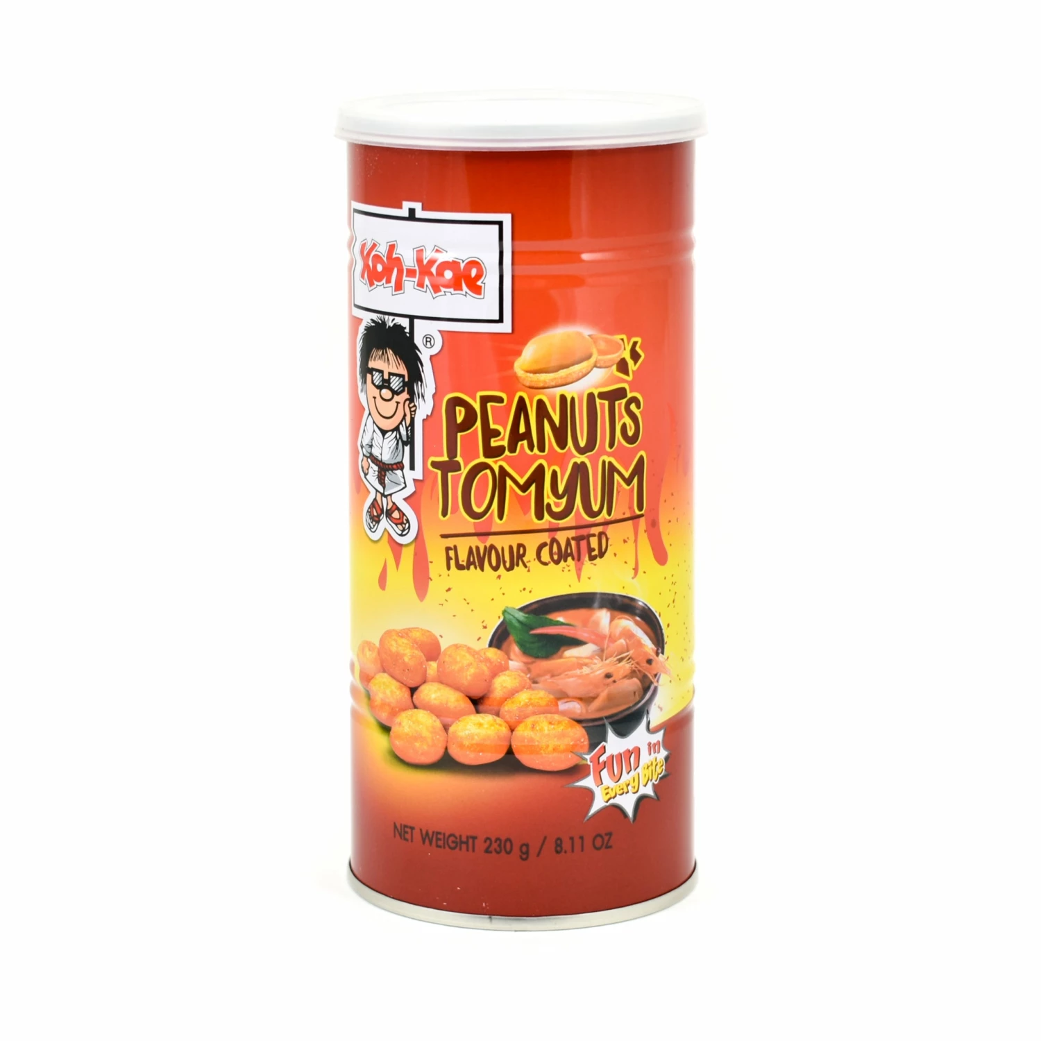 Koh Kae Tom Yum Flavour Peanuts 230g 3 Koh Kae Tom Yum Flavour Peanuts 230g