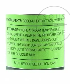 Aroy-D Coconut Milk 400ml Ingredients