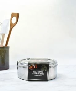 Spice Kitchen African & Middle Eastern Spice Tin Ingredients 8 Spice Kitchen African & Middle Eastern Spice Tin Ingredients