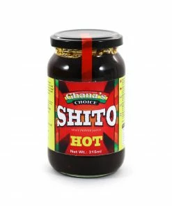 Ingredients Ghana's Choice Shito Hot Pepper Sauce 315ml