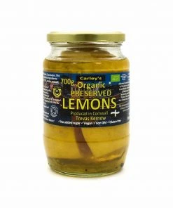 Carley's Ingredients Organic Preserved Lemons 700g