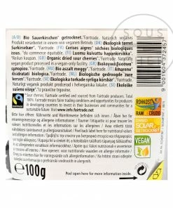 Pearls Of Samarkand Organic Sour Cherries 100g