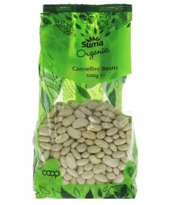 Suma Ingredients Organic Dried Cannellini Beans 500g