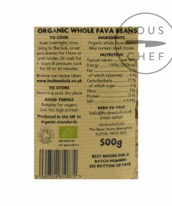 Hodmedod's Organic UK Fava Beans 500g