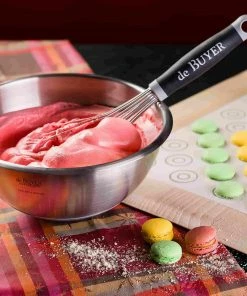 Cookware De Buyer Hemisphere Mixing Bowl With Silicone Base 20cm