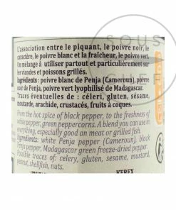 Terre Exotique Three Peppercorns 75g Ingredients