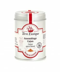 Terre Exotique Cajun Spice Blend 60g Ingredients
