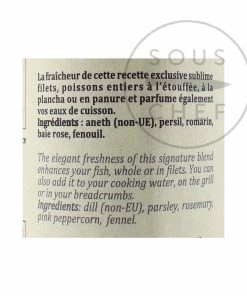 Terre Exotique Fishmonger Seasoning 40g