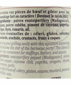 Terre Exotique Steakhouse Spice Rub 50g Ingredients