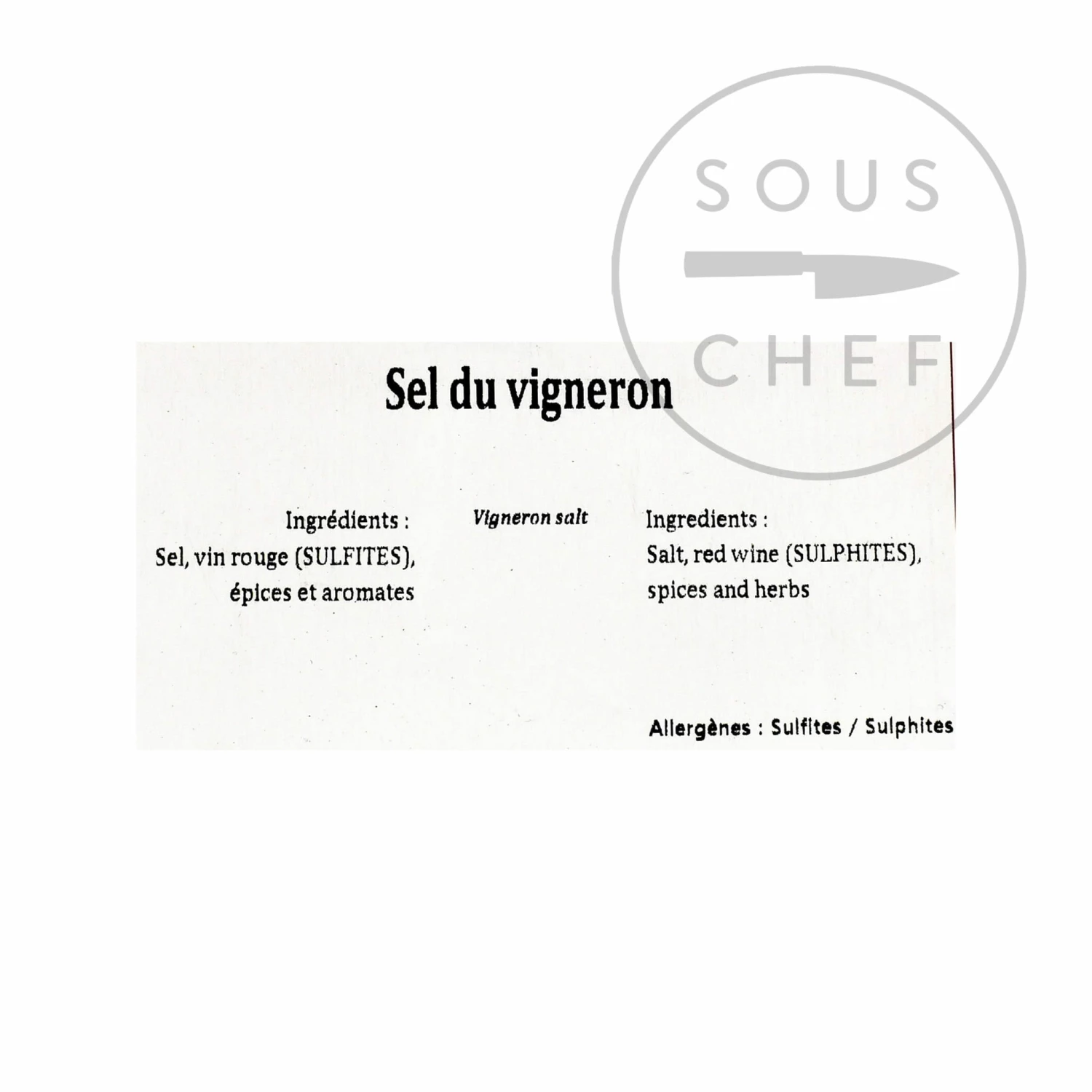 Terre Exotique Winemaker's Salt 1kg 5 Terre Exotique Winemaker's Salt 1kg