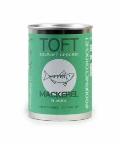 Toft Mackerel In A Tin Gourmet Crochet Kit Gifts