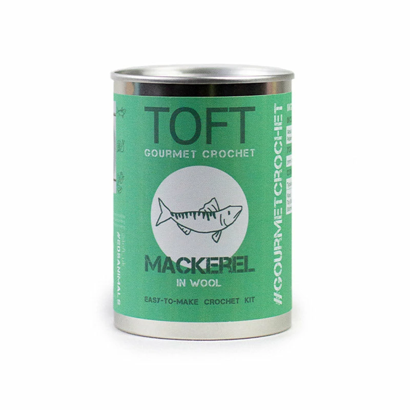Toft Mackerel In A Tin Gourmet Crochet Kit Gifts 3 Toft Mackerel In A Tin Gourmet Crochet Kit Gifts
