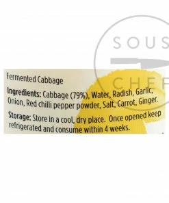 Yutaka Vegan Korean Kimchi 215g Ingredients