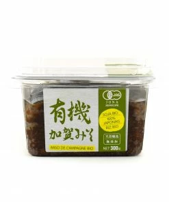Kaga Miso Ingredients Organic Country-Style Miso 300g