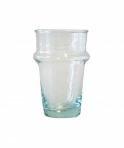 Urban Nature Culture Cocktail Making & Barware Moroccan Water Glass - Recycled Glass