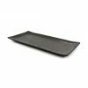 Tableware Black Melamine Rectangle Serving Plate 30x15cm
