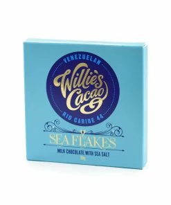 Ingredients Willie's Cacao Milk Chocolate With Sea Salt 50g
