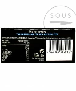 Willie's Cacao Rio Caribe Gold 72% Dark Chocolate 80g