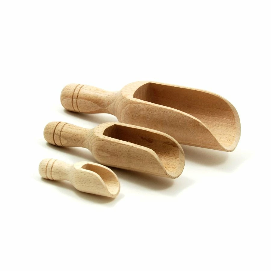 Sous Chef Natural Beechwood Scoop 3 Sous Chef Natural Beechwood Scoop