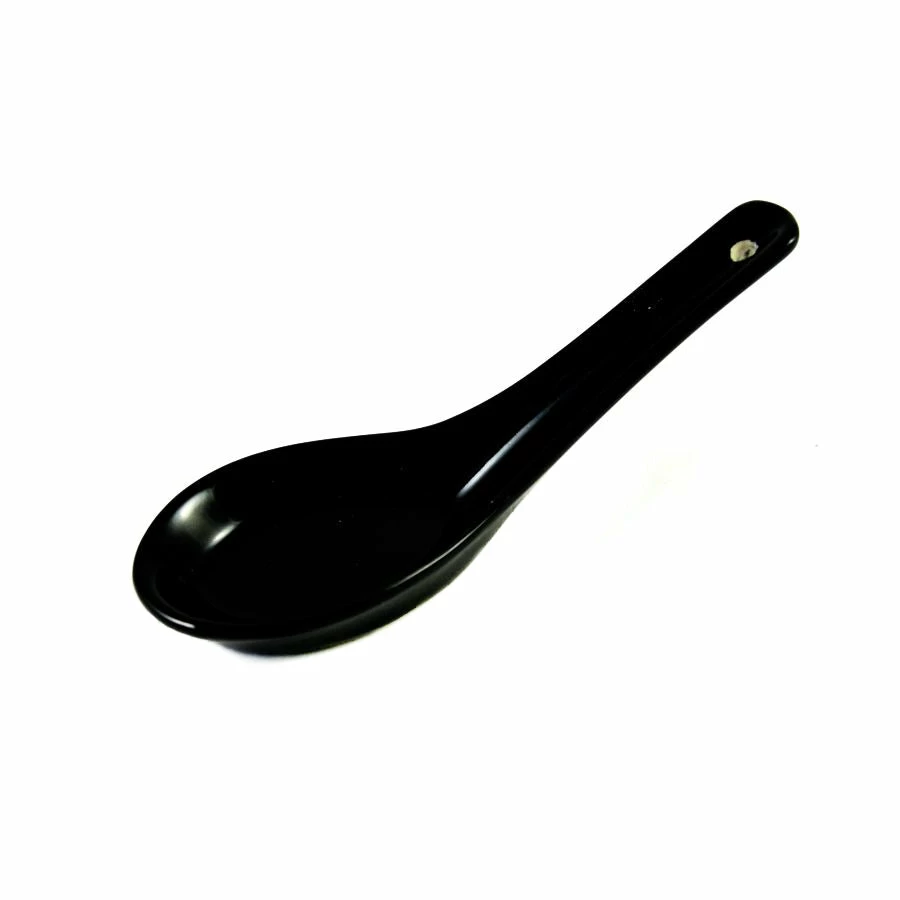 Kiji Stoneware & Ceramics Black Porcelain Spoon 13cm Tableware 3 Kiji Stoneware & Ceramics Black Porcelain Spoon 13cm Tableware