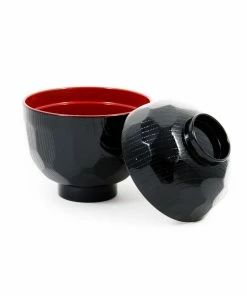 Kiji Stoneware & Ceramics Hexagon Design Miso Soup Bowl Tableware