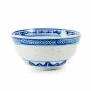 Chinese Tableware Blue Rice Pattern Rice Bowl 11.5cm Tableware
