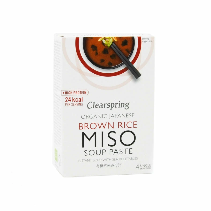 Ingredients Clearspring Organic Instant Miso Soup Paste 15g 3 Ingredients Clearspring Organic Instant Miso Soup Paste 15g