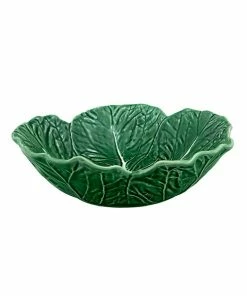 Bordallo Pinheiro Cabbage Leaf Salad Bowl 29cm Bordallo Pinheiro